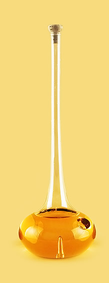 Бутылка «Восточная сказка» из стекла ручной работы