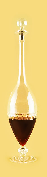 Графин «Искушенная графиня» из стекла ручной работы